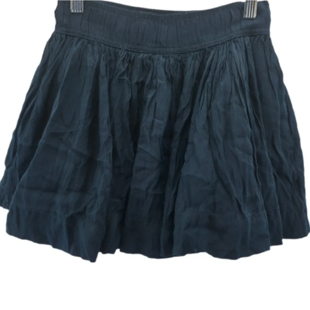 Abercrombie & Fitch Skirt Womens 170/60Y Flared Tiered Ruffle Mini Youth Lined
